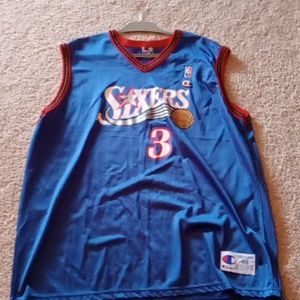 Allen Iverson Champion Jersey Size 48